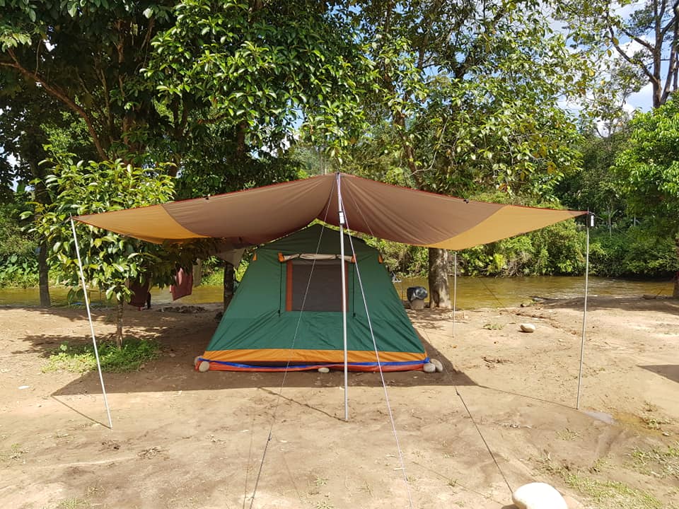 Campsite Sungai Riau, Sedim