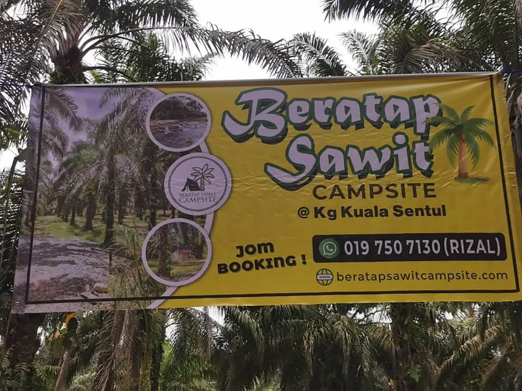 beratap sawit campsite 2