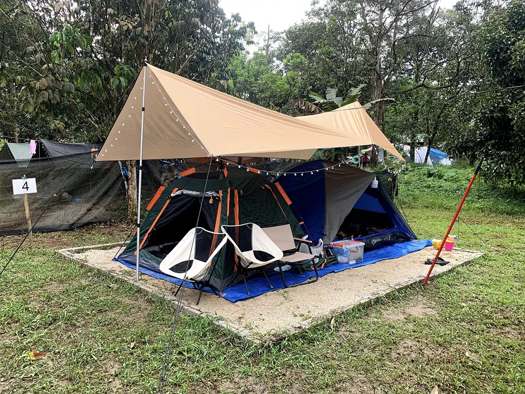 deruan rimba campsite 4