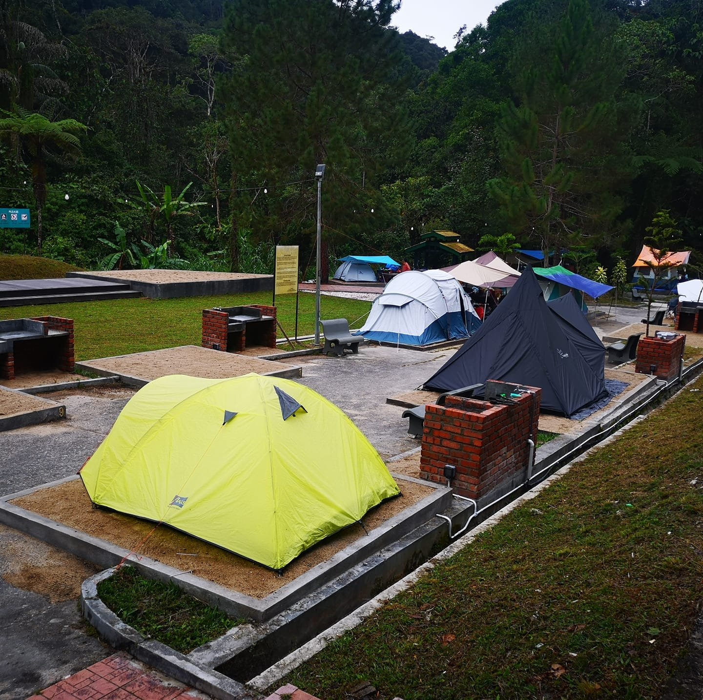 Parit Falls Campsite Cameron Highland
