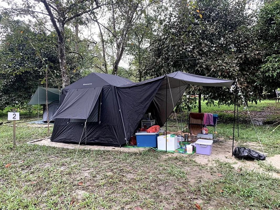 deruan rimba campsite 3